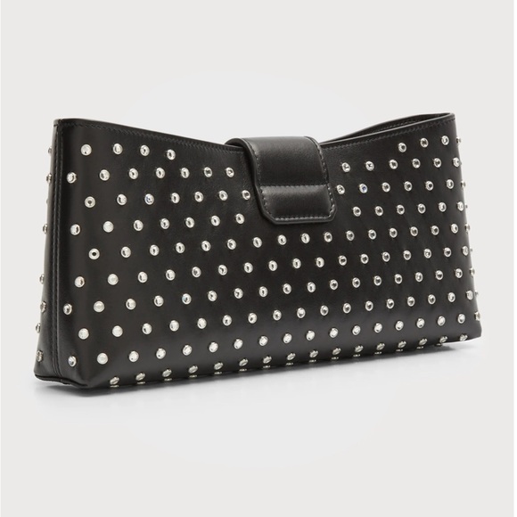 Ferragamo NWT 
Trifolio Gancini Studded
Chain Shoulder Bag - Picture 6 of 8